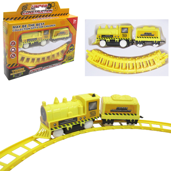 Trem De Brinquedo Construction A Pilha Locomotiva Infantil