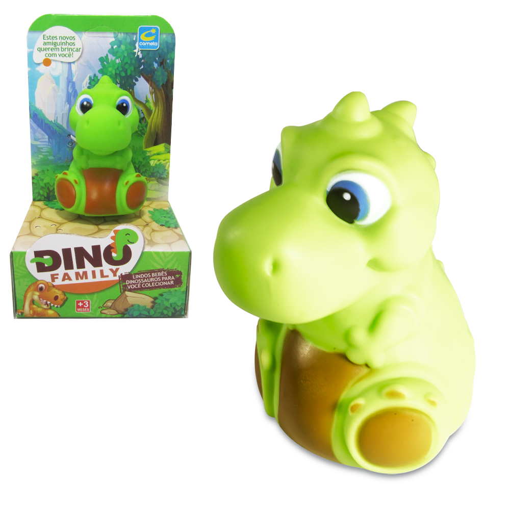 ANIMAL DINOSSAURO DE VINIL DINO FAMILY REX BABY