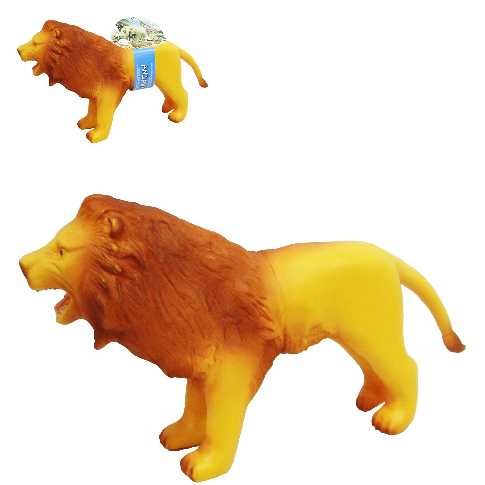 ANIMAL LEAO DE VINIL 34X21CM
