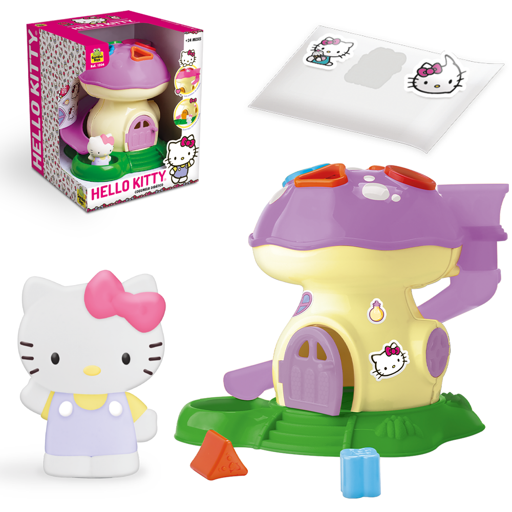 CASA / CASINHA HELLO KITTY COGUMELO DIDATICO EDUCATIVO 27,5X24X23,5CM