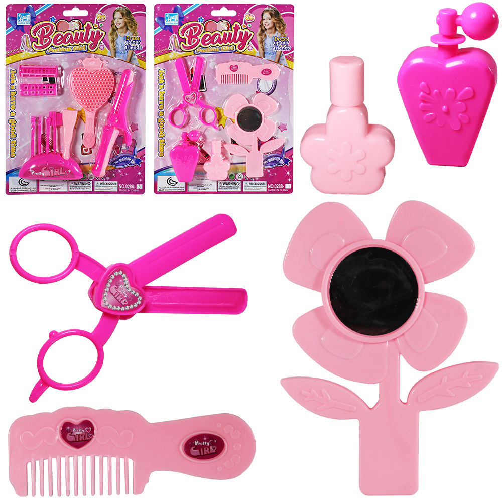 KIT BELEZA INFANTIL COM ESCOVA + ACESSORIOS BEAUTY FASHION GIRL