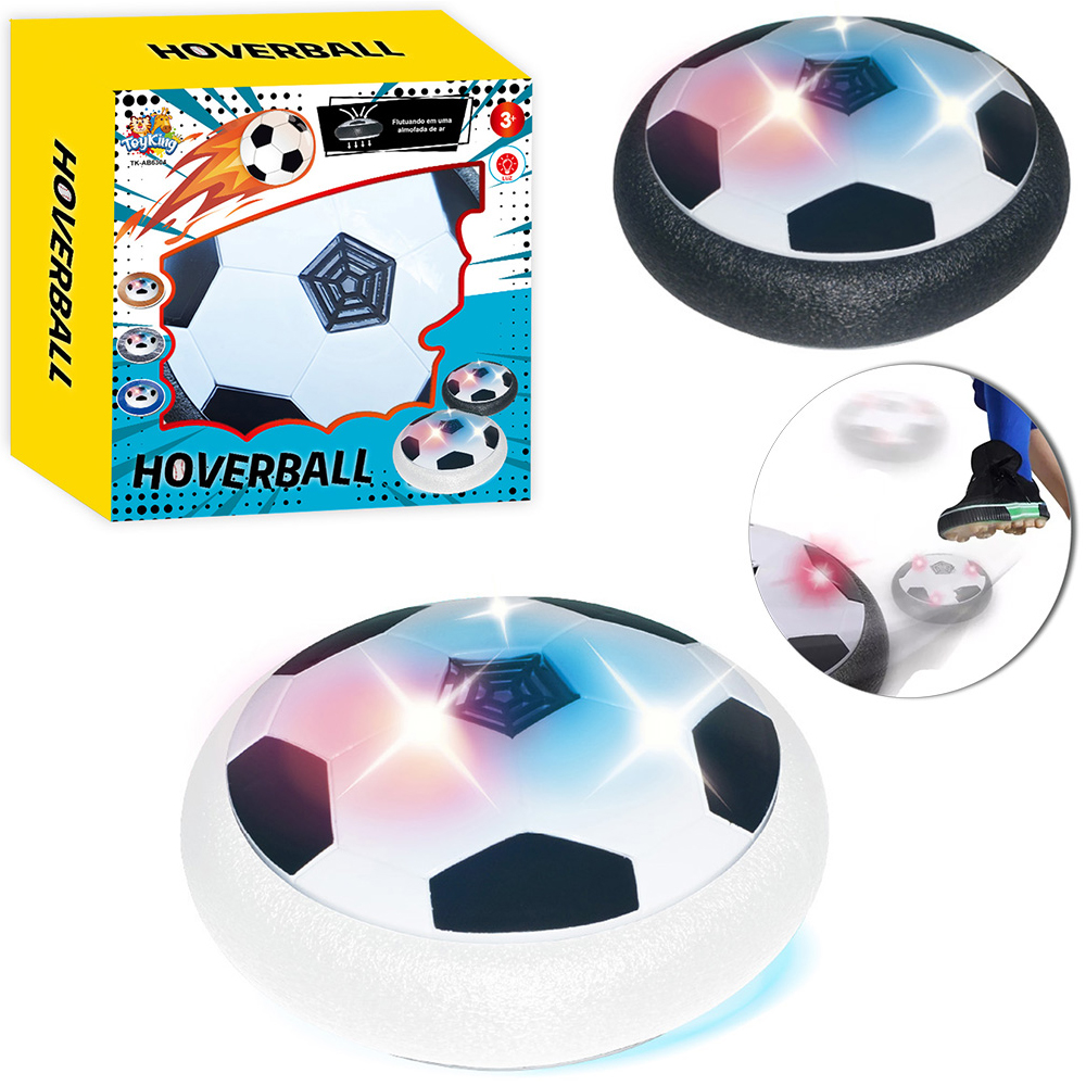 BOLA FLUTUANTE HOVERBALL COM LUZ A PILHA 5,5X18CM DE Ø