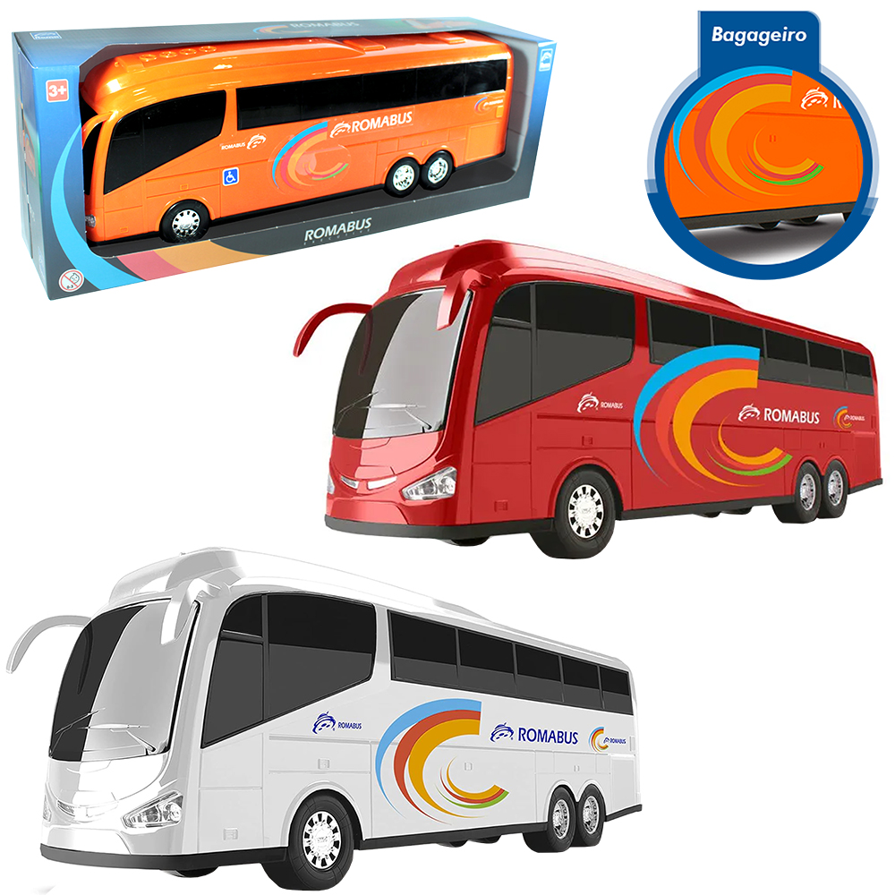 ONIBUS ROMABUS EXECUTIVE COM BAGAGEIRO RODA LIVRE