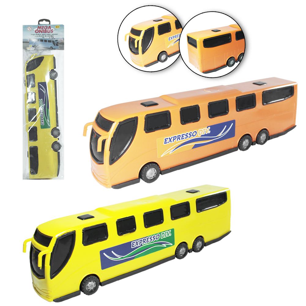 ONIBUS RODA LIVRE 32,5X8,5X6,5CM