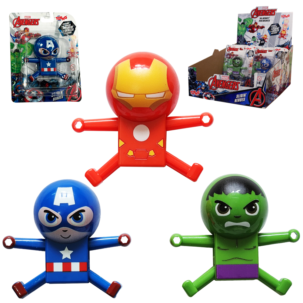 VINGADORES / AVENGERS BONECO GRUDA GRUDA