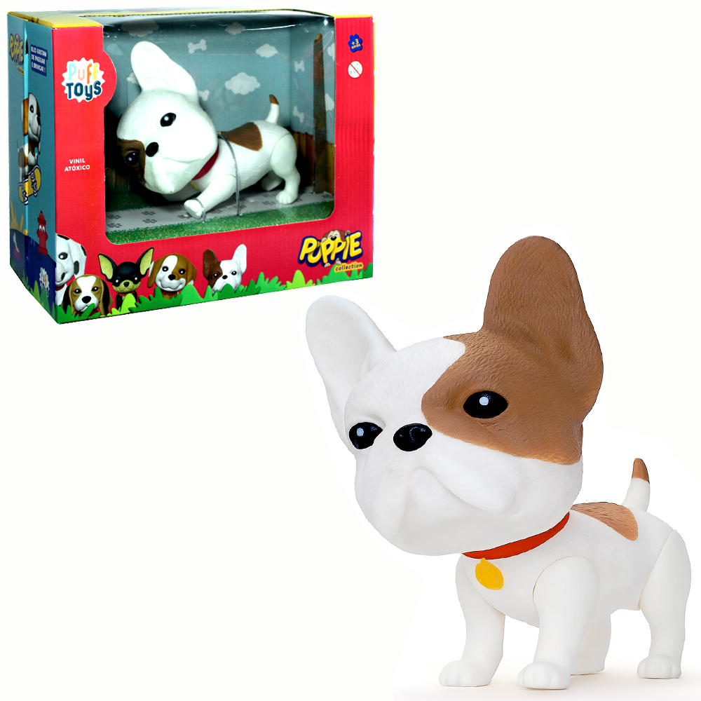 ANIMAL CACHORRO DE VINIL PUPPIE COLLECTION EDDIE 