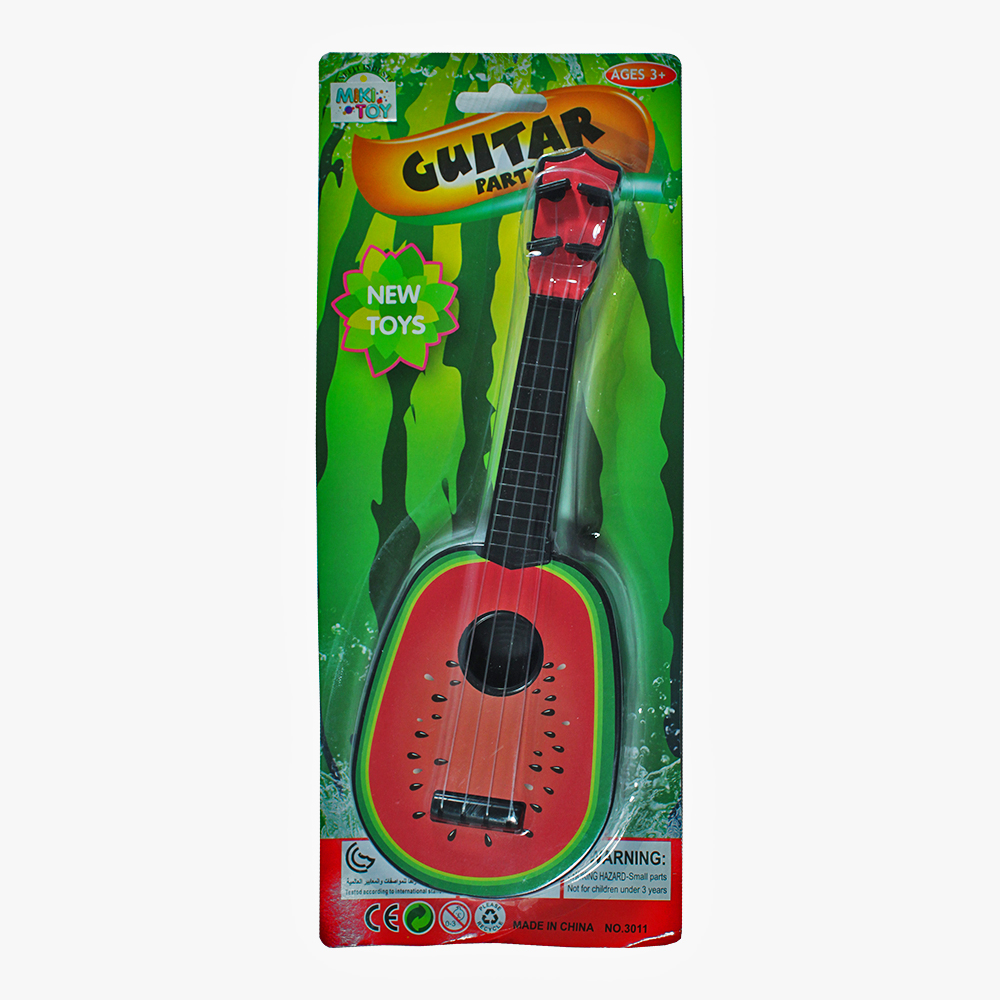 VIOLAO CAVAQUINHO DE PLASTICO MELANCIA GUITAR PARTY 11''