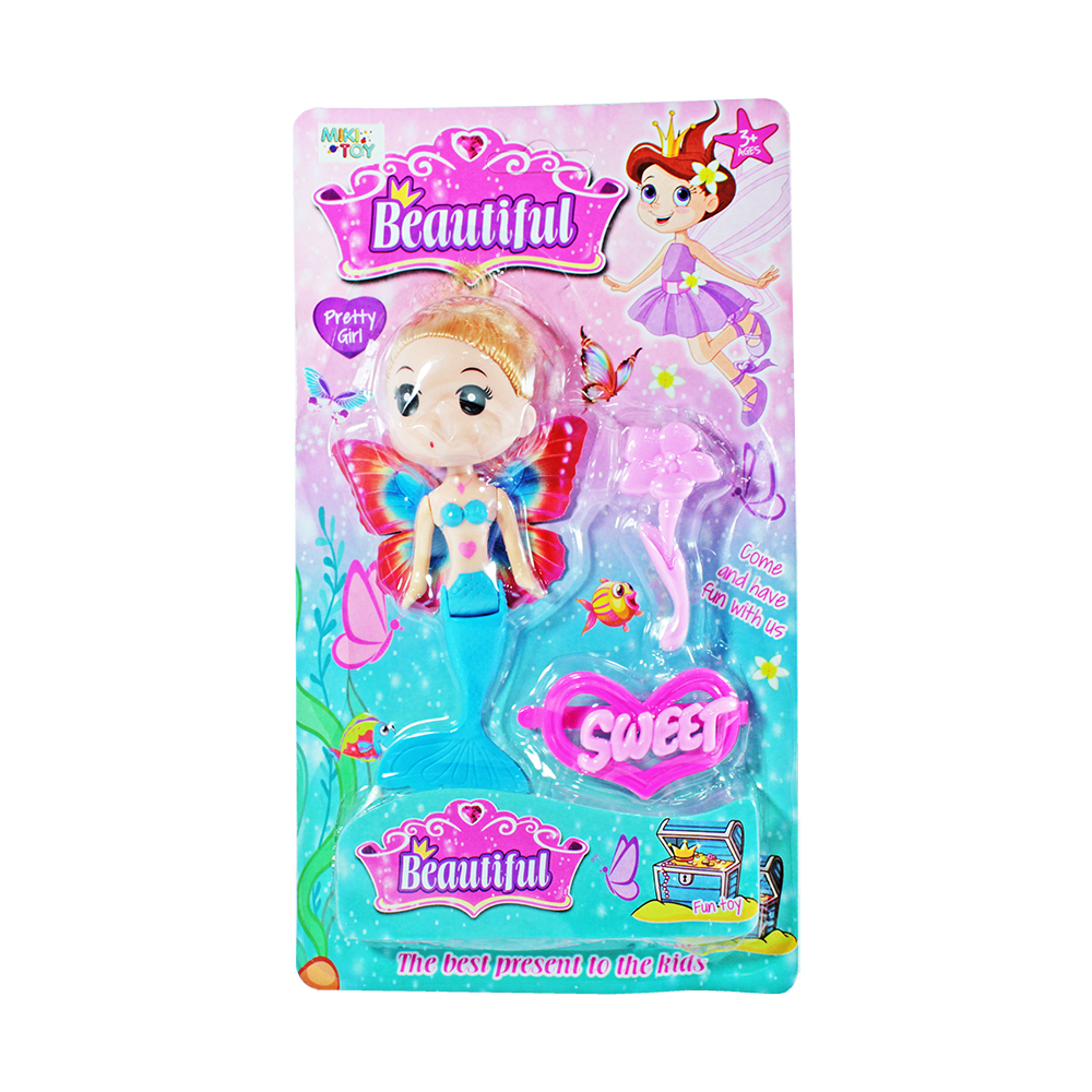 BONECA SEREIA BEAUTIFUL COM ESCOVA + ACESSORIO  