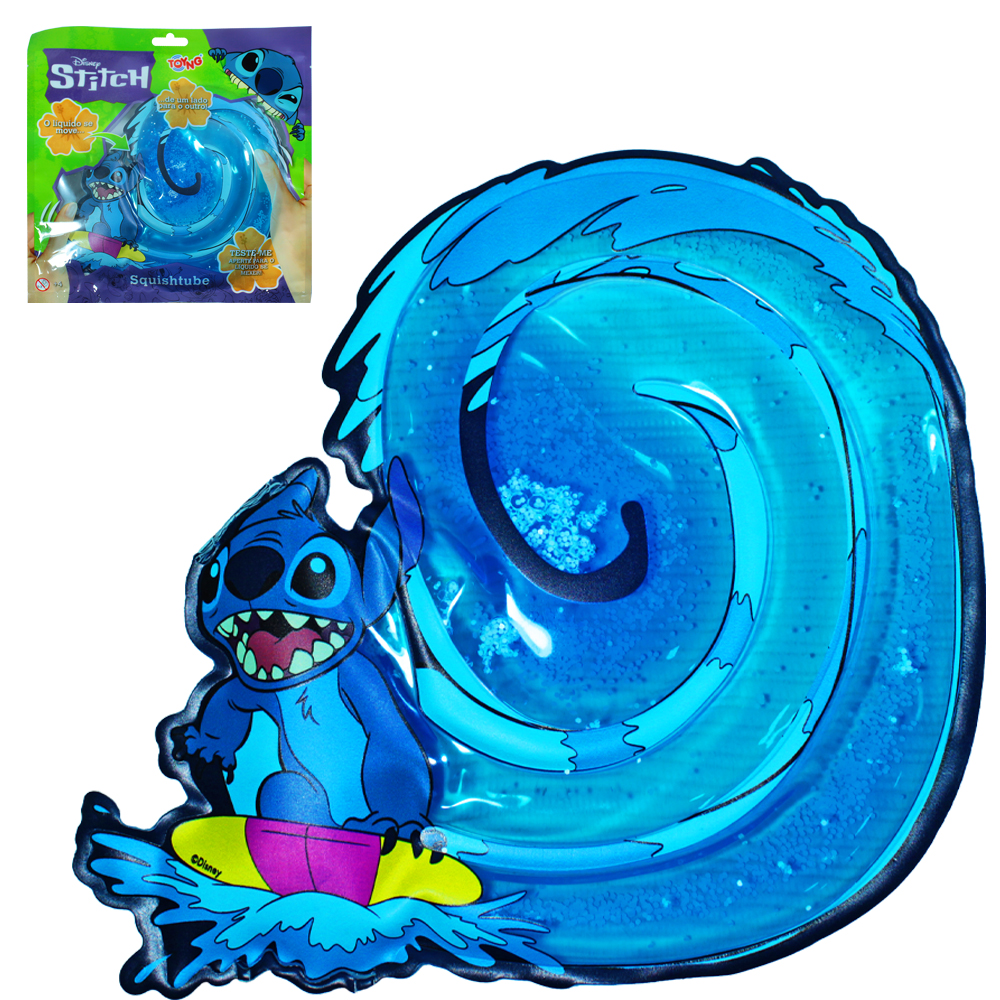 SQUISHTUBE DISNEY STITCH LIQUIDO SE MOVE 