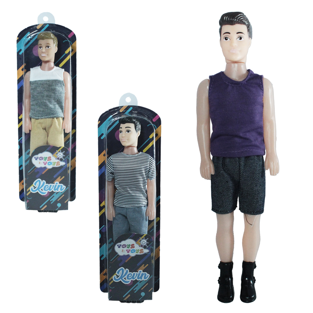 BONECO FASHION KEVIN COM ROUPAS SORTIDAS 