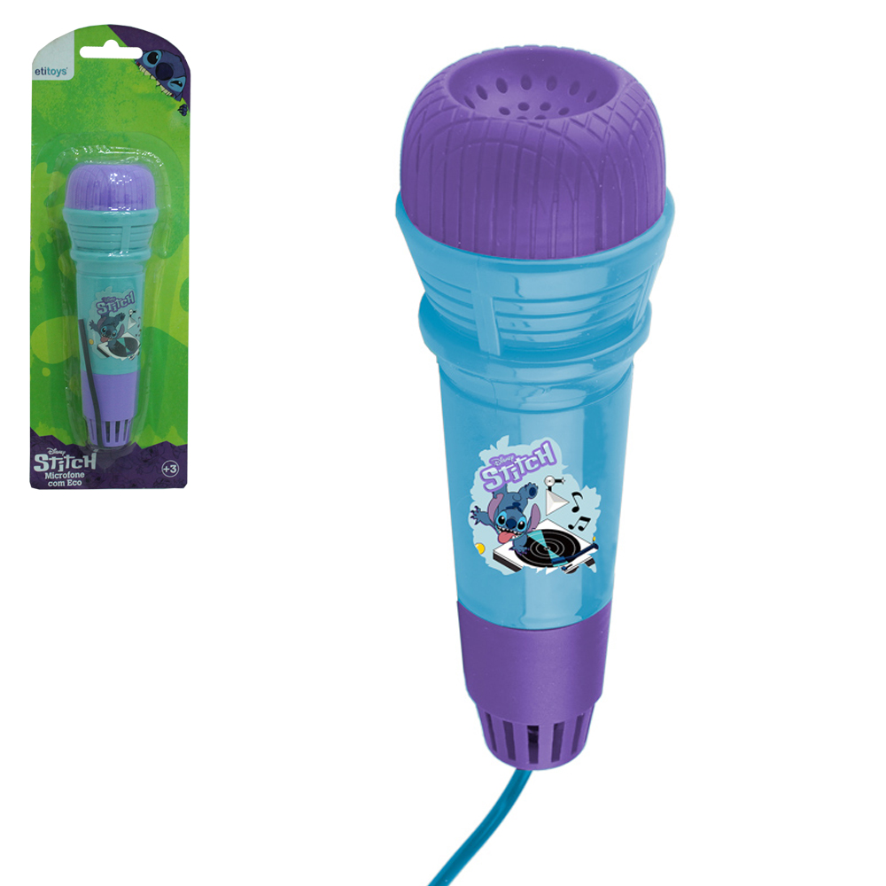 STITCH MICROFONE INFANTIL MICRO ECO FONE