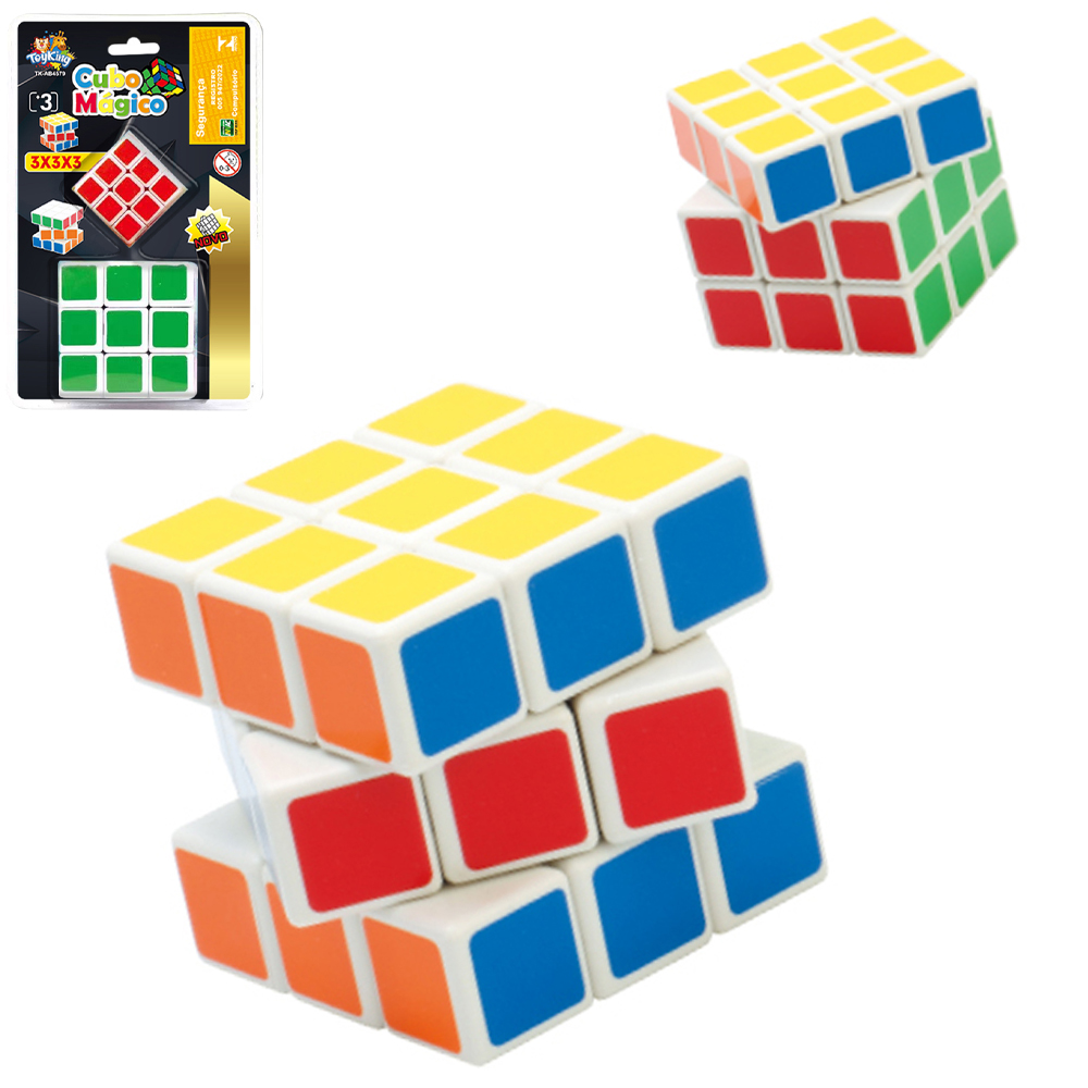 CUBO MAGICO MALUCO GRANDE / PEQUENO 6X3,5XM 2 PECAS