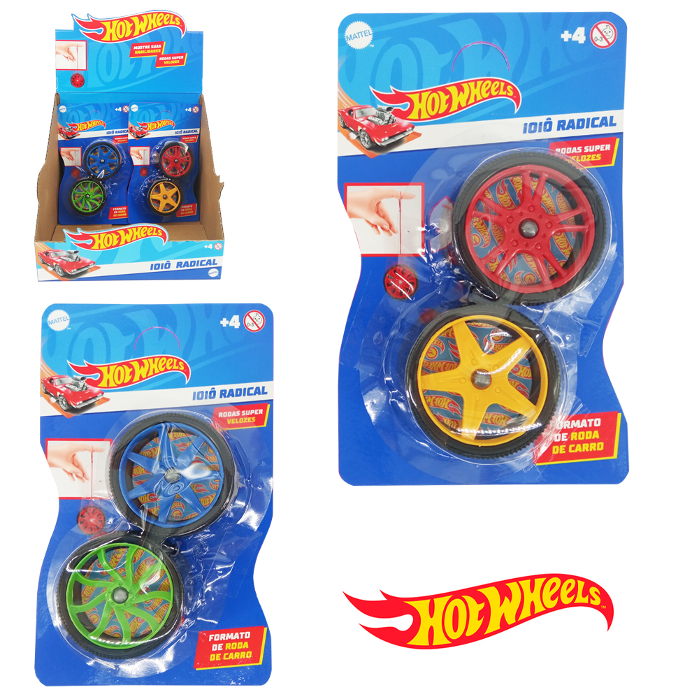 HOT WHEELS IOIO (YOYO) RODA DE PLASTICO