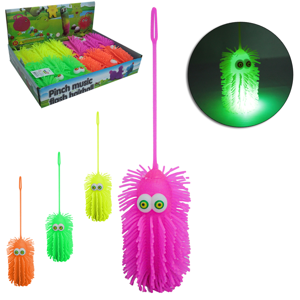 ABACATE MALUCA IOIO PINCH MUSIC FLASH HAIRBALL MANIA FLOFYS COM LUZ A BATERIA TOP KIDS DP PLAY