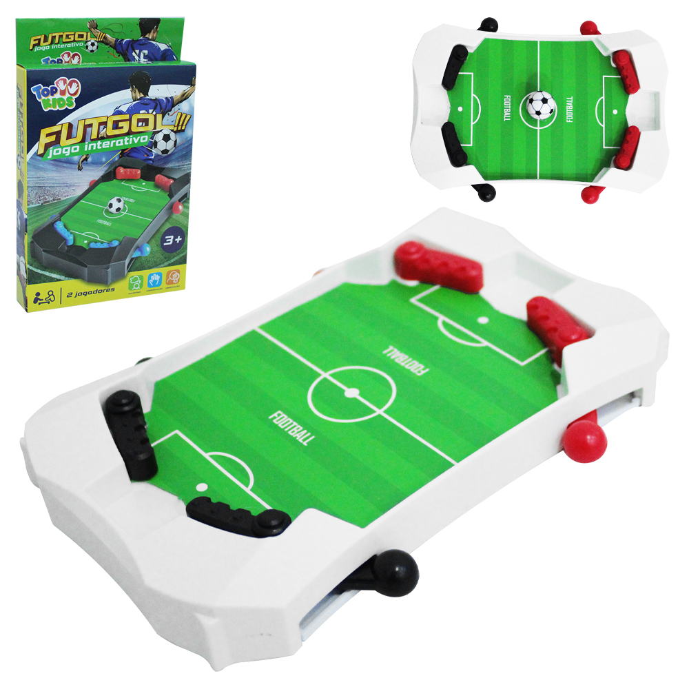 JOGO DE FUTEBOL LANCADOR GOL A GOL COM 1 BOLA TOP KIDS