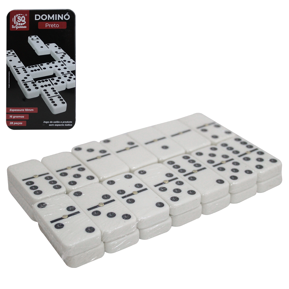 DOMINO TIPO OSSO 50X25X10MM NA LATA