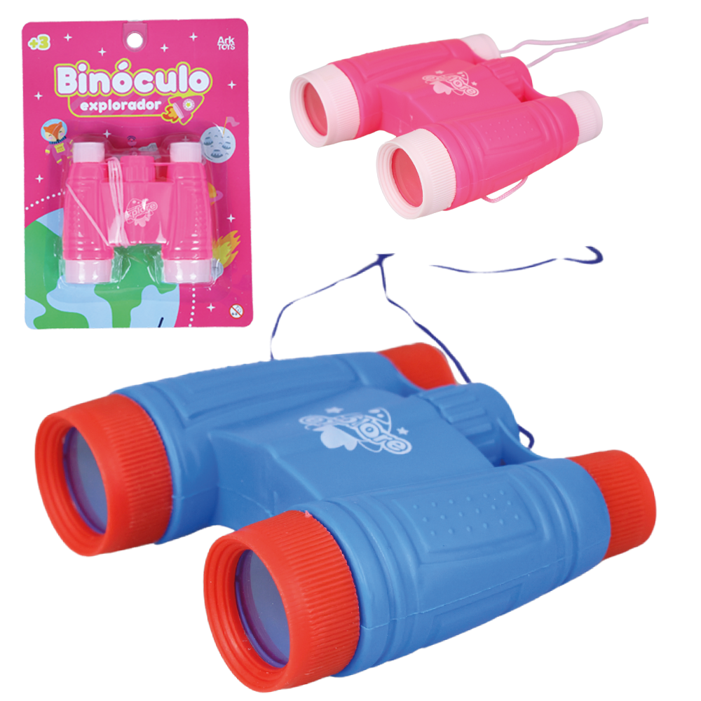 BINOCULO EXPLORADOR INFANTIL 11X10X3,5CM