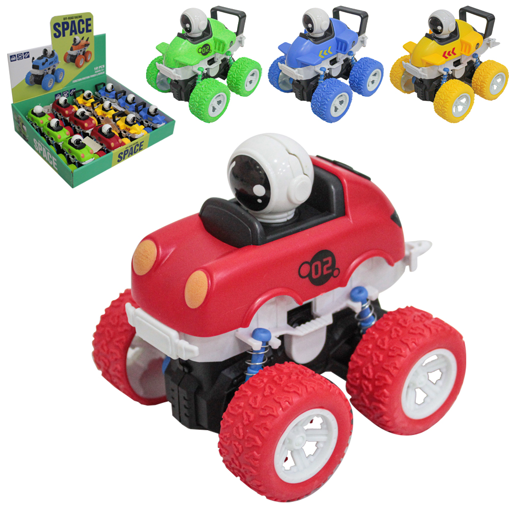 CARRO MALUCO CAMBALHOTA ASTRONAUTA A FRICCAO OFF-ROADRACING SPACE DP PLAY