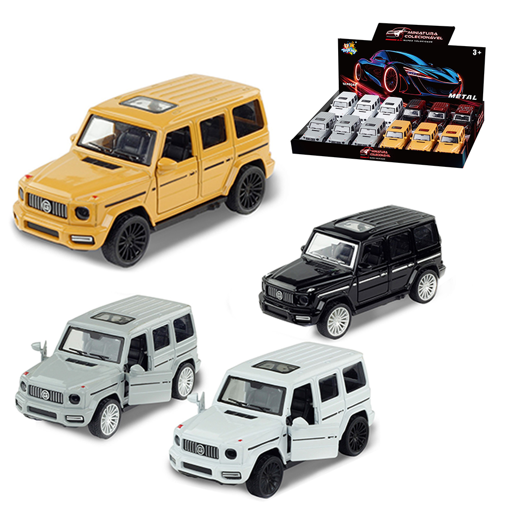 CARRO DE METAL A FRICCAO PULL BACK MINIATURA COLECIONAVEL DP PLAY