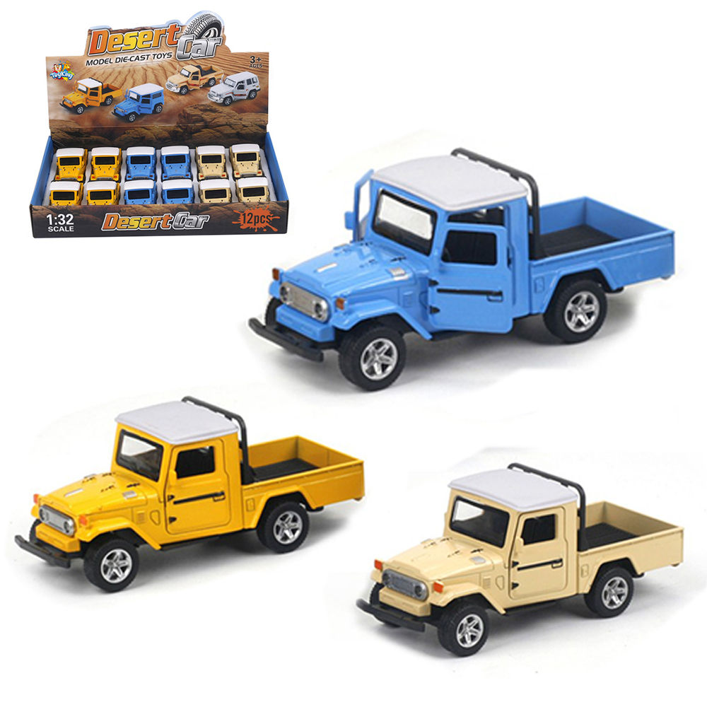 CARRO DE METAL A FRICCAO PULL BACK DESERT CAR DP PLAY