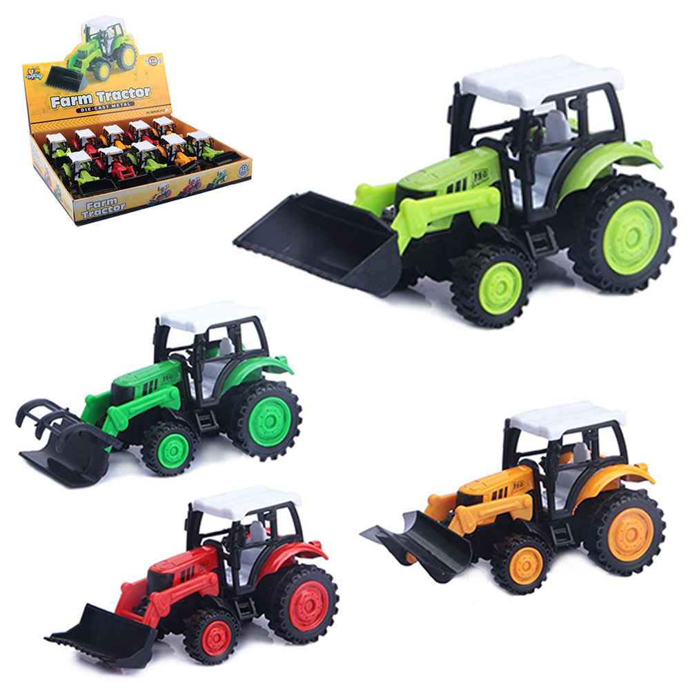 TRATOR A FRICCAO PULL BACK FARM TRACTOR DP PLAY