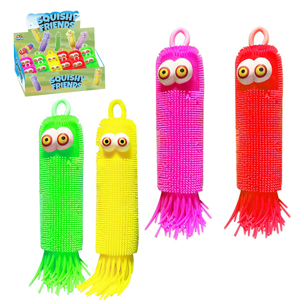 BICHINHO COM LUZ A BATERIA MANIA FLOFYS SQUISHY FRIENDS DP PLAY
