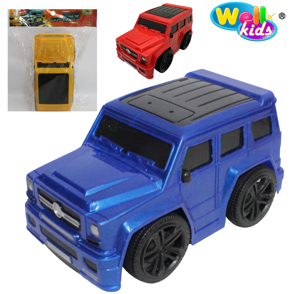 CARRO A FRICCAO SUV SPORT POSSANTES 16,5X9X8,5CM WELLKIDS
