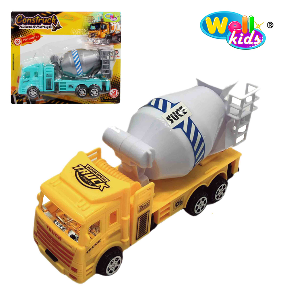 CAMINHAO BETONEIRA A FRICCAO CONSTRUCK WELLKIDS