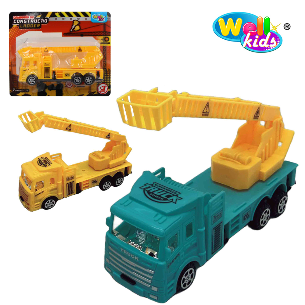 CAMINHAO A FRICCAO CONSTRUCAO LADDER WELLKIDS