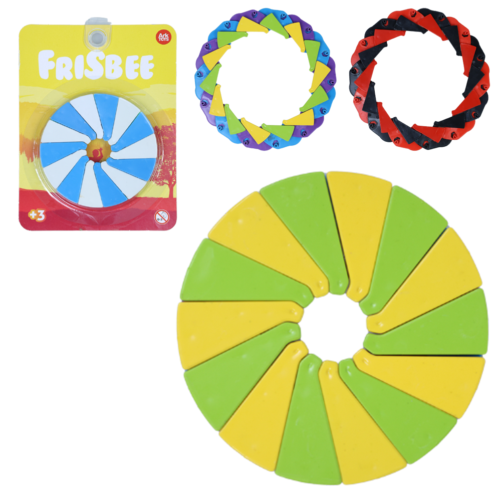 SUPER DISCO FRISBEE ABRE E FECHA 7,5CM DE Ø