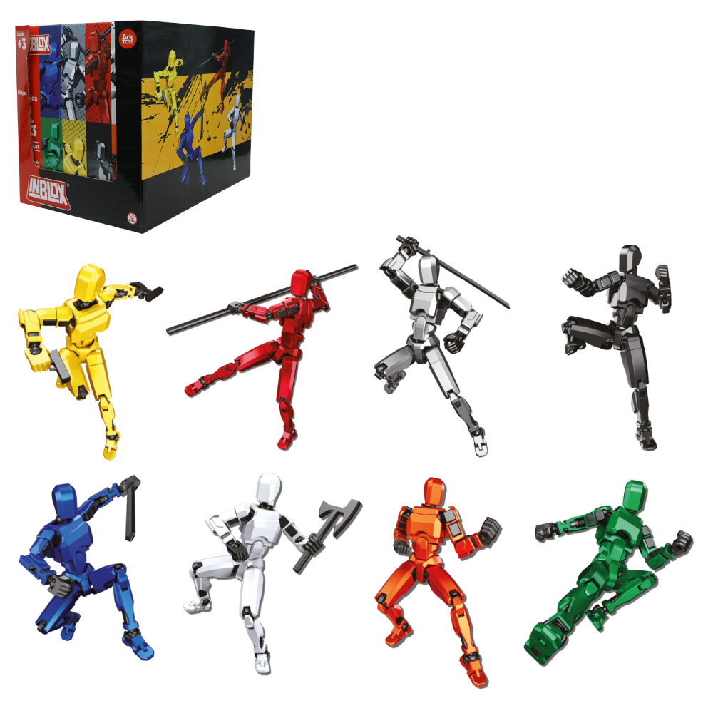 BLOCOS DE MONTAR INBLOX NINJAS COM 37 PECAS TLEG