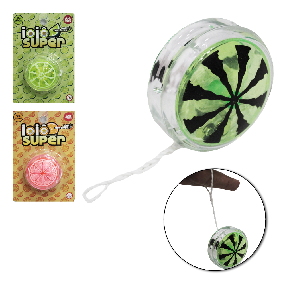IOIO (YOYO) COM LUZ DE PLASTICO YOYO