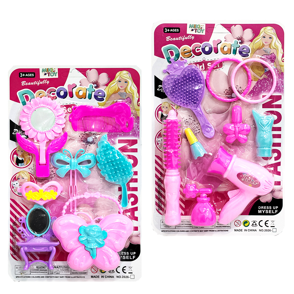 KIT BELEZA INFANTIL COM ACESSORIOS DECORATE GIRL SET