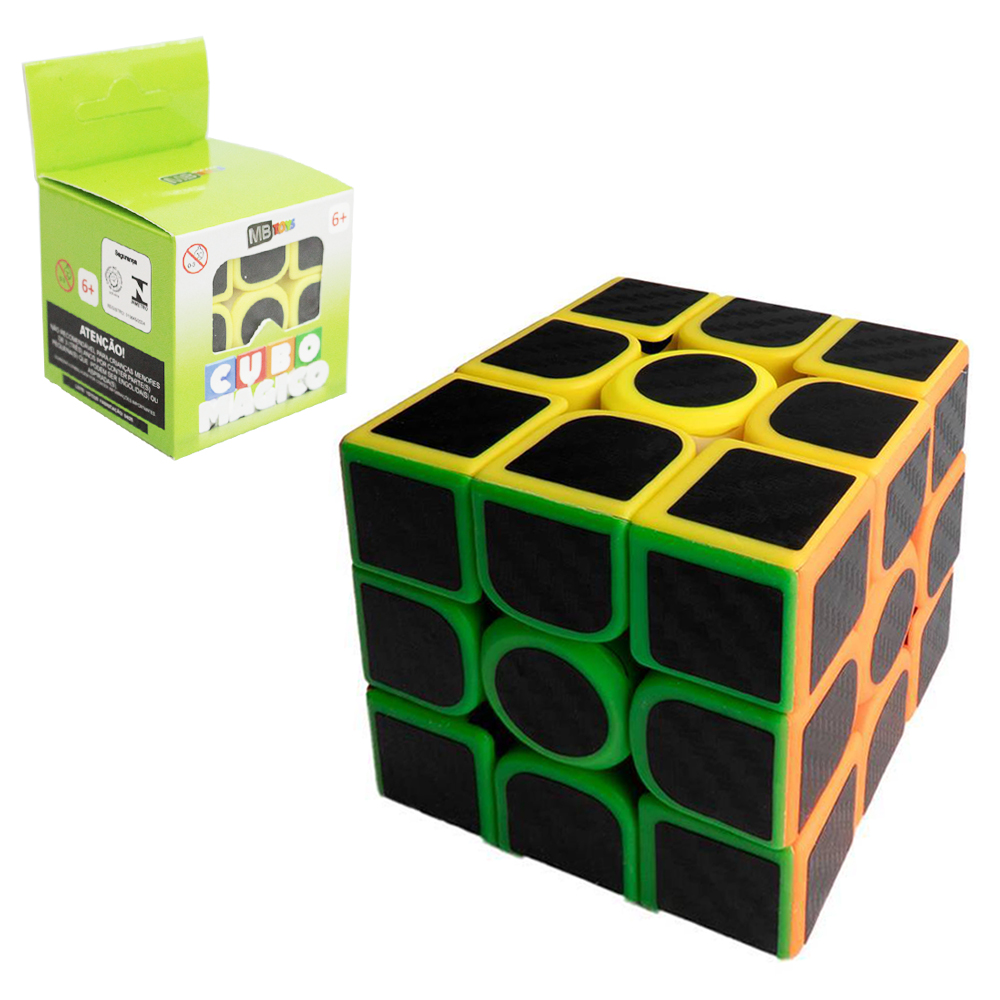 CUBO MAGICO MALUCO PRO CARBON 5,5CM MB TOYS