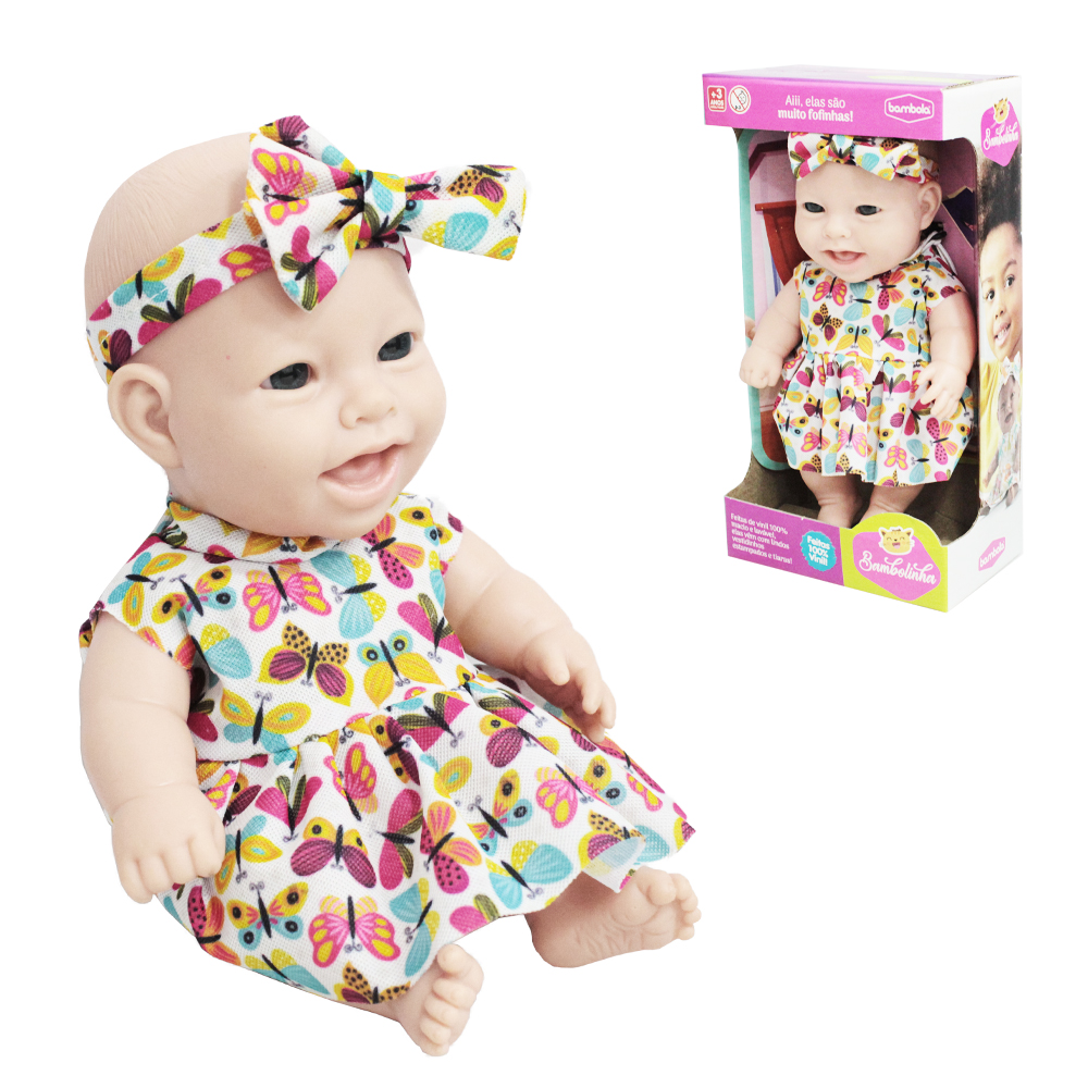 BONECA BAMBOLINHA COM LACO
