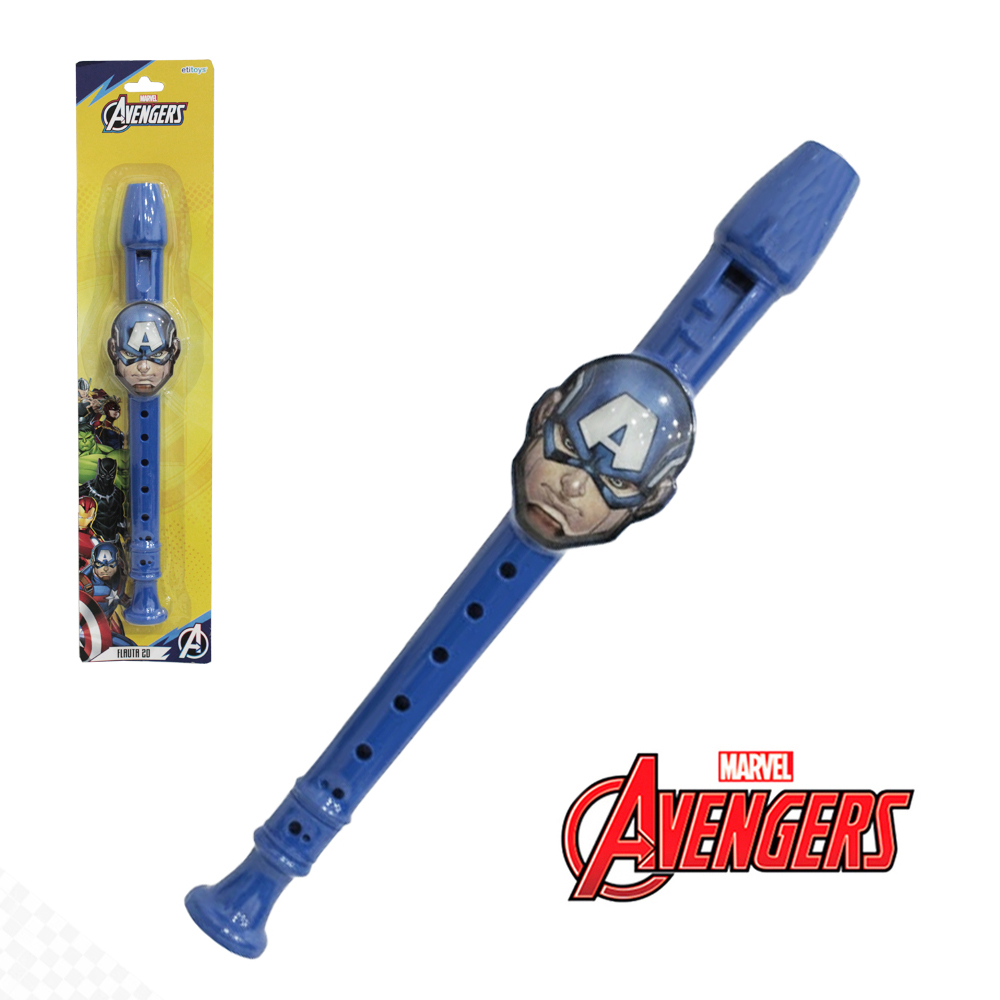 VINGADORES / AVENGERS FLAUTA 2D 28X7,5CM 