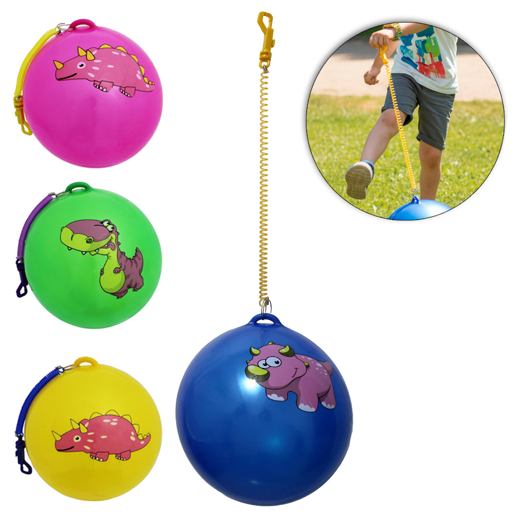 BOLA DE PVC COM CORDAO MOLA 22CM DE Ø