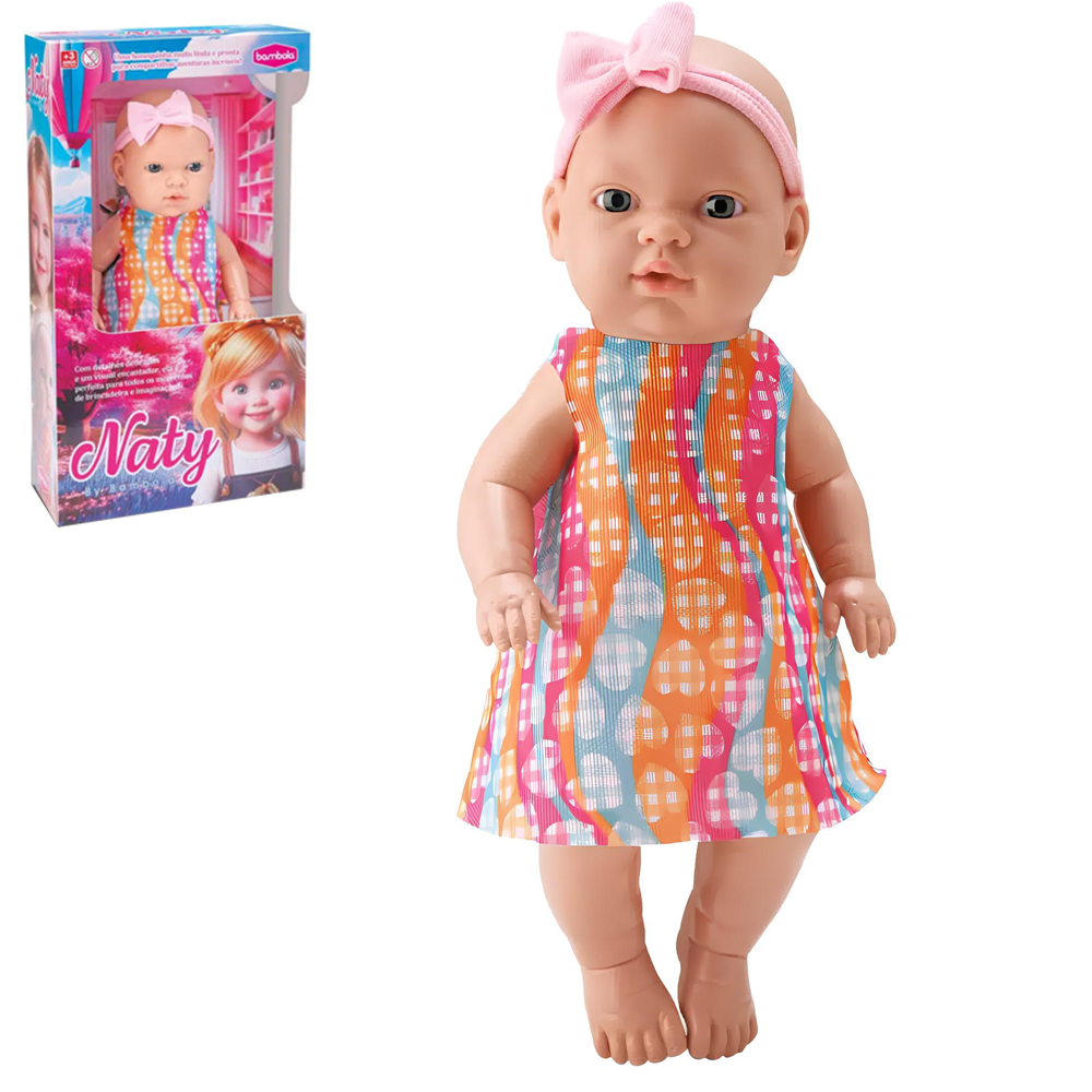 BONECA NATY BY BAMBOLA NA CAIXA