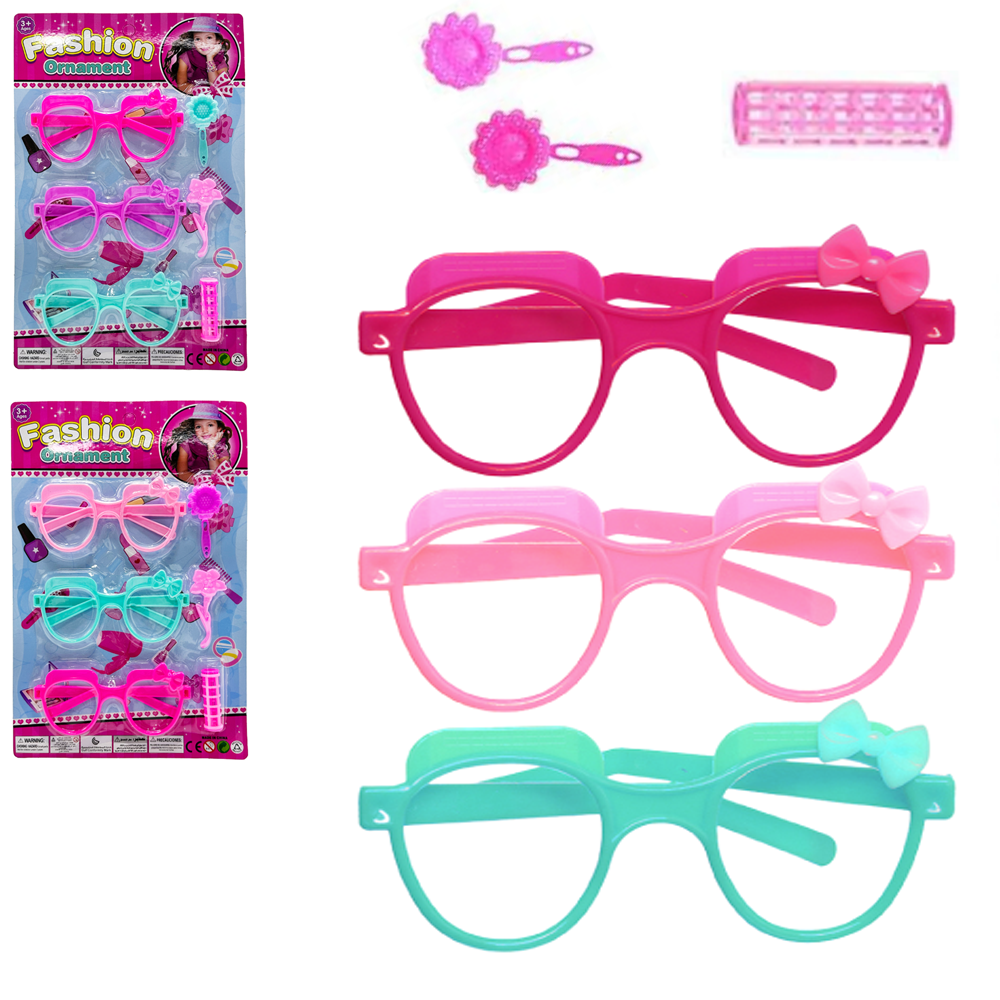 KIT BELEZA INFANTIL COM 3 OCULOS + ACESSORIOS