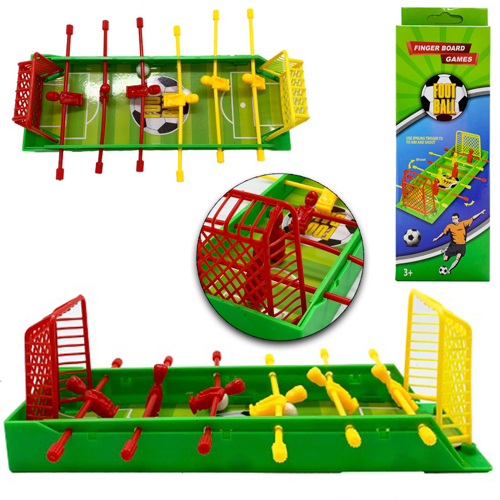 JOGO DE FUTEBOL PEBOLIM DE MESA 20X7X6CM