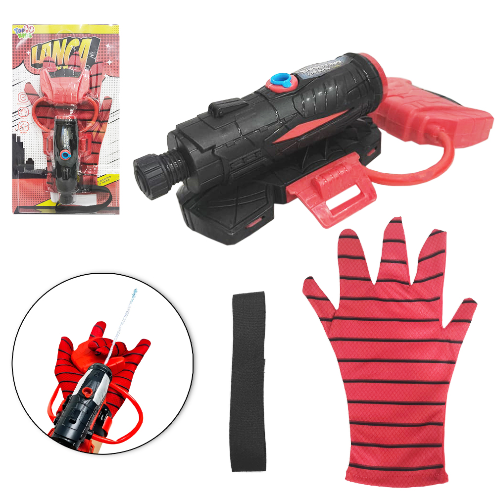 LANCA AGUA DE PULSO / MAO COM LUVA BRAVES HERO COLLECTION TOP KIDS