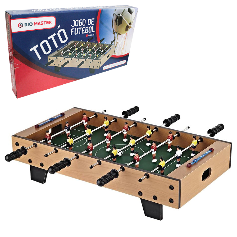 JOGO DE FUTEBOL TOTO / PEBOLIM 70X37X16,8CM