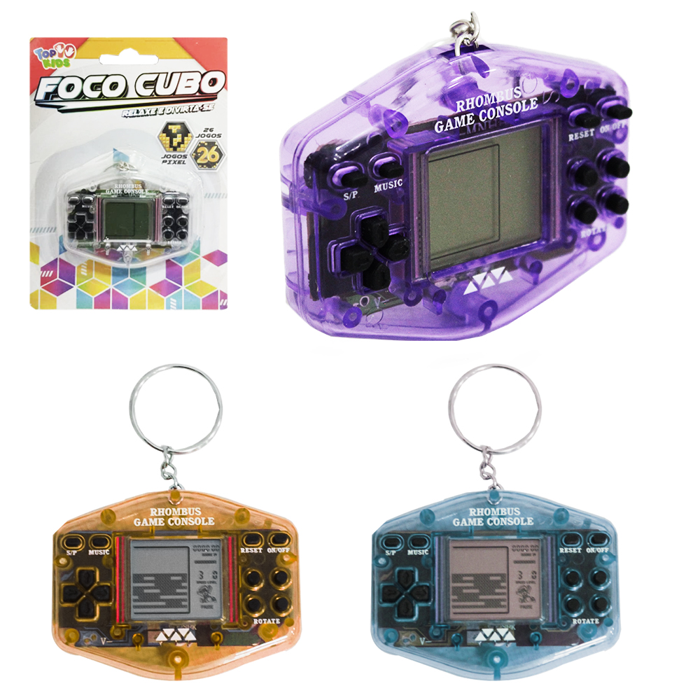 MINI GAME PORTATIL TOP KIDS A BATERIA 6X5CM