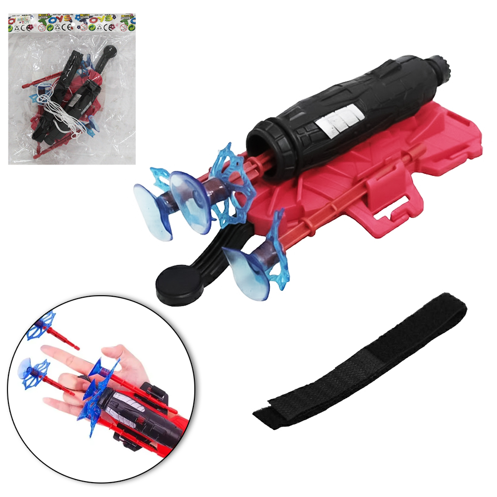 LANCA DARDO DE PULSO / MAO + 3 DARDOS VENTOSA