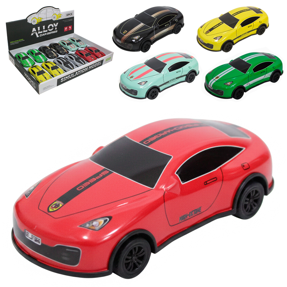 CARRO DE METAL A FRICCAO PULL BACK ALLOY CAR SERIES DP PLAY