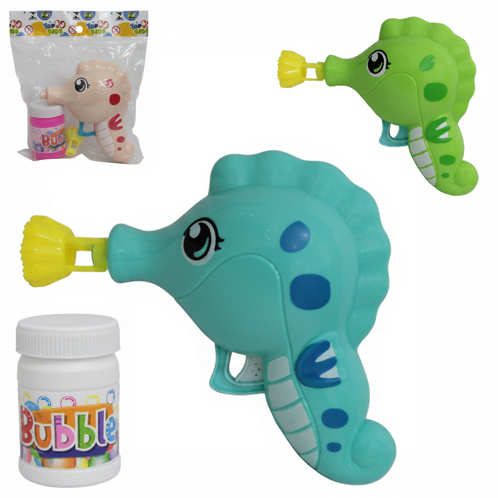 LANCA BOLHA DE SABAO CAVALO MARINHO A FRICCAO TOP KIDS