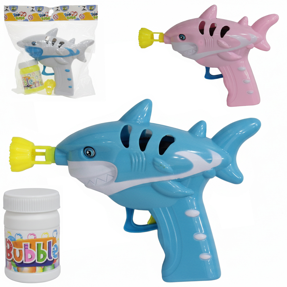 LANCA BOLHA DE SABAO TUBARAO A FRICCAO TOP KIDS