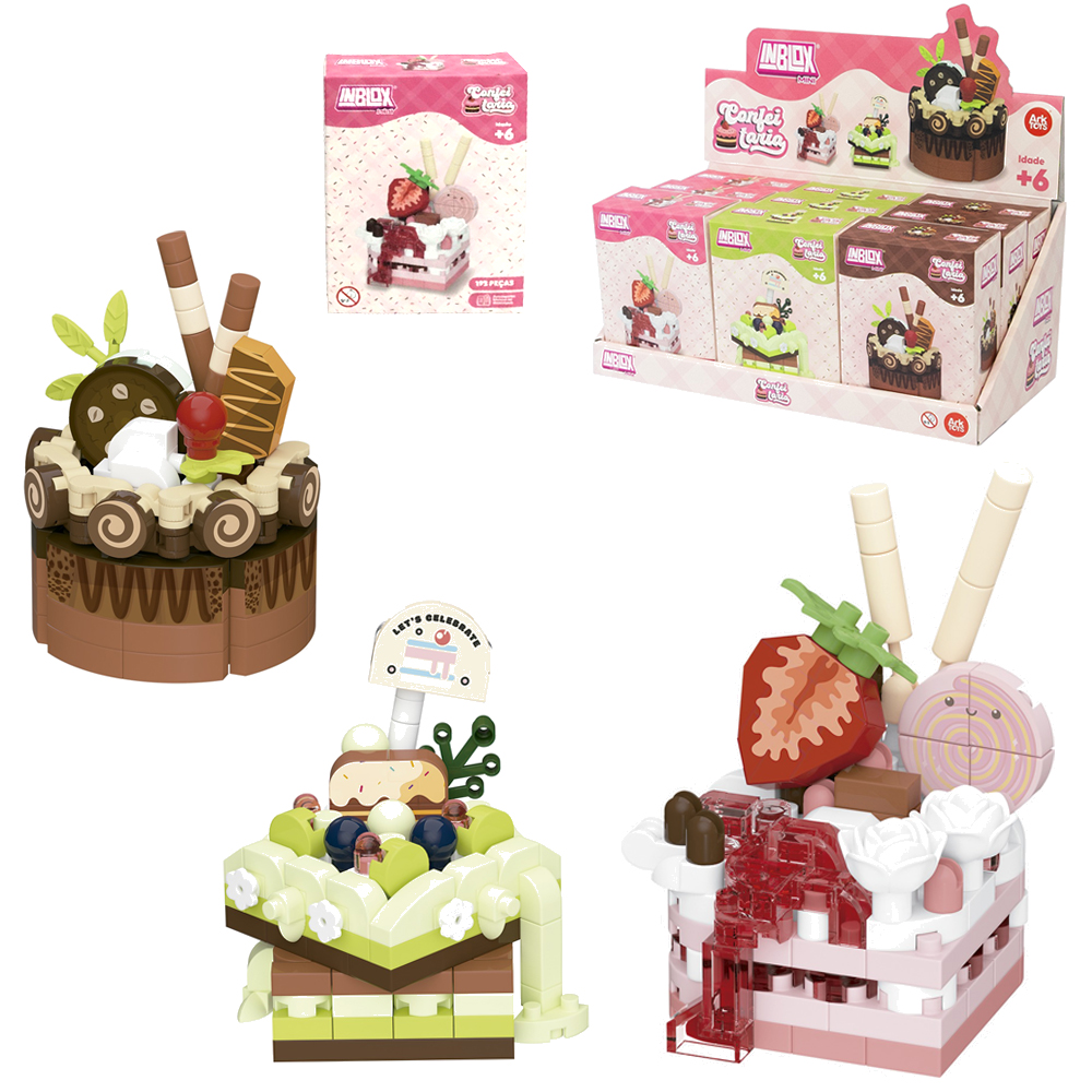 BLOCOS DE MONTAR INBLOX MINI CONFEITARIA TLEG DP PLAY