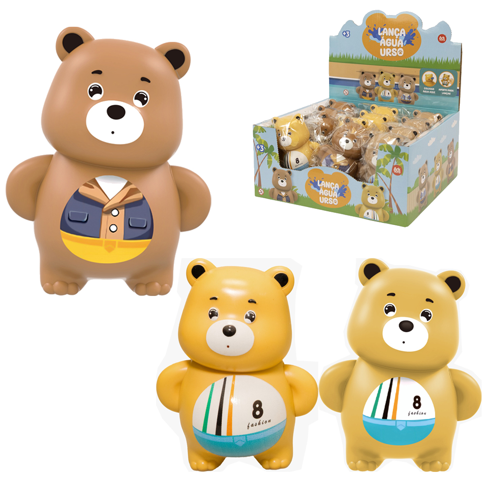 LANCA AGUA URSO 10,5X8X5,5CM