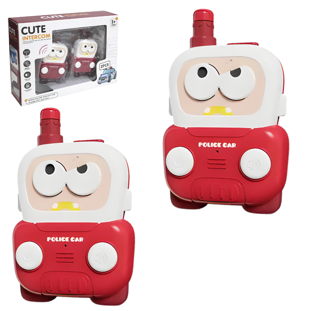 WALKIE TALKIE POLICE CAR A PILHA COM 2 PECAS